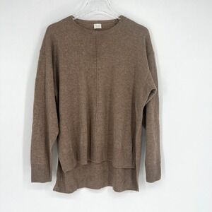 C.T. Plage Sweater Womens L / 40 Cashmere Brown Classic Basic Minimalist Cozy